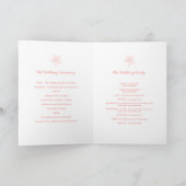 Programme Étoile de mer tourbillonne corail orange et blanc  (Intérieur)