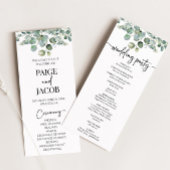 Programme Eucalyptus vert Mariage de verdure botanique