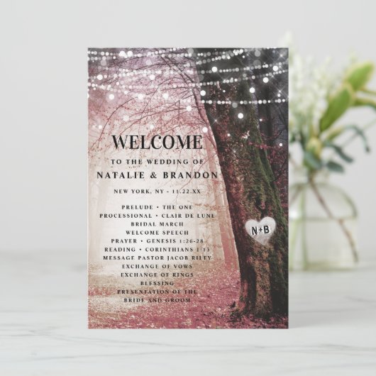 Programme Evermore | Cérémonie Enchanted Fairy Forest Pink (Debout devant)