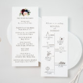 Programme Fancy Classic Flowers Mariage de chronologie
