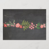 Programme Fête des mariées Chalk Coral Itinéraire Bacheloret (Dos)