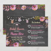 Programme Fête des mariées jarres florales Pink Itinéraire C (Devant / Derrière)