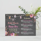 Programme Fête des mariées jarres florales Pink Itinéraire C (Debout devant)