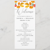 Programme Feuillage d'automne des bois. Mariage de automne a (Devant)