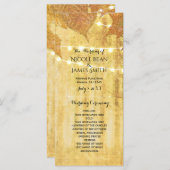 Programme Feuilles d'automne Golden Automne Rustic Woods Pro (Devant / Derrière)