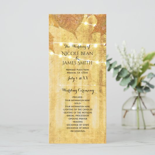 Programme Feuilles d'automne Golden Automne Rustic Woods Pro (Debout devant)