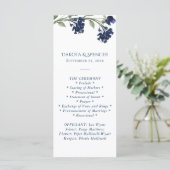 Programme Fleur sauvage | Cérémonie classique de Jardin Bleu (Debout devant)