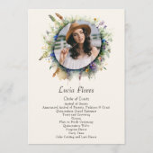 Programme Fleur sauvage Cowgirl Photo Rustique Floral Quince (Devant)