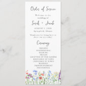 Programme Fleur sauvage de printemps Boho Garden Wedding Pro (Devant)