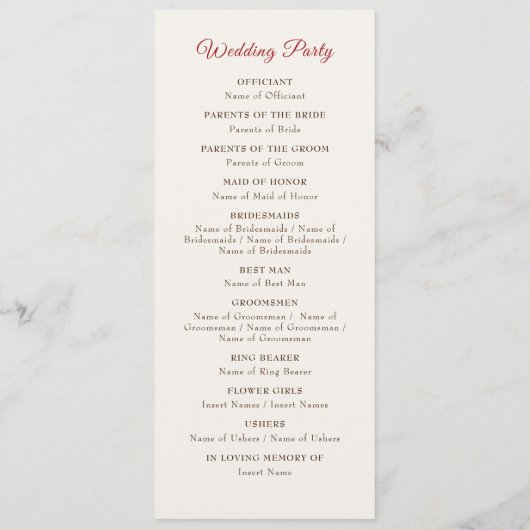 Programme Fleur sauvage Jaune Marigold Mariage de feuillage (Dos)