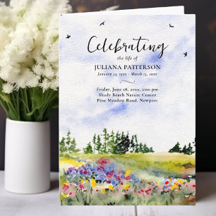 Programme Fleur sauvage photo de terrain Célébration de la v