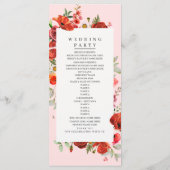 Programme Fleur sauvage  Pink Monogram Mariage (Dos)