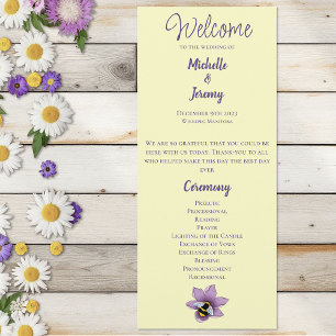 Programme Fleurs de lavande de bourdon Jaune