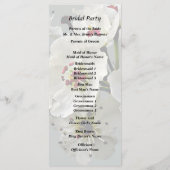 Programme Fleurs de poiriers blancs en fleurs (Dos)