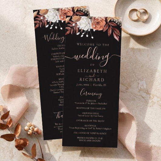 Programme Fleurs en terre cuite Boho Feuillage d'automne Mar