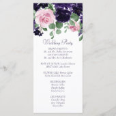 Programme Fleurs luxuriantes | Garland de rose violet et ros (Dos)