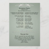 Programme Fleurs sauvages à l'aquarelle - Mariage sauge (Dos)