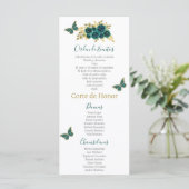 Programme Flore verdoyante Quinceañera (Debout devant)