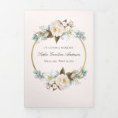 Programme Flower Celebration of Life (Page de couverture)