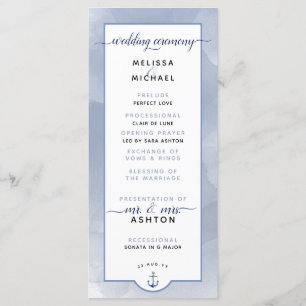 Programme Formellement #Mariage #Nautical Navy Dusty Blue Ma