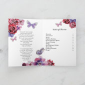 Programme Funérailles/Célébration de la vie/Programme commém (Intérieur)