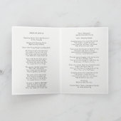 Programme Funérailles modernes | Célébration de la vie photo (Intérieur)