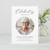 Programme Funérailles nécrologie Ordre de service Photo Mémo (Debout devant)