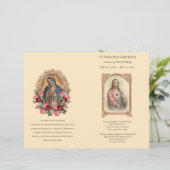 Programme funéraire (Debout devant)