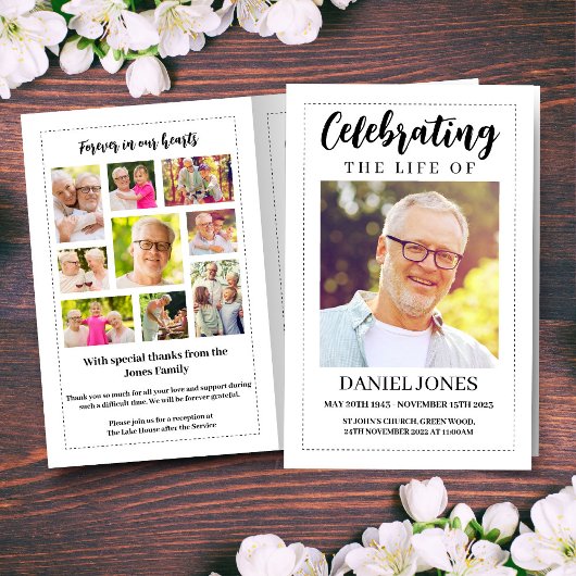 Programme funéraire classique pour hommes