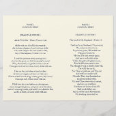 Programme funéraire commémoratif de la marine et d (Dos)