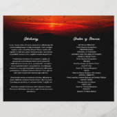 Programme funéraire commémoratif des oiseaux à Sun (Dos)