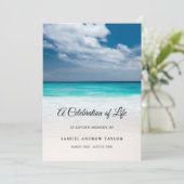 Programme funéraire de célébration de la vie sur l (Debout devant)