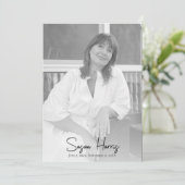 Programme funéraire de célébration moderne de la v (Debout devant)