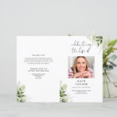 Programme Funéraire De L'Ordre De Service Photo De (Debout devant)