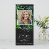 Programme funéraire des Feuilles tropicaux/nécrolo (Debout devant)