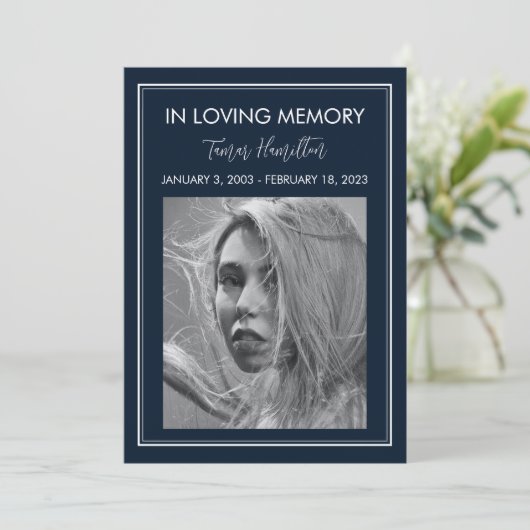 Programme funéraire minimal de la frontière blanch (Debout devant)