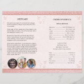 Programme Funéraire Modèle Pour Enfants (Dos)