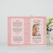 Programme Funéraire Modèle Pour Enfants (Debout devant)