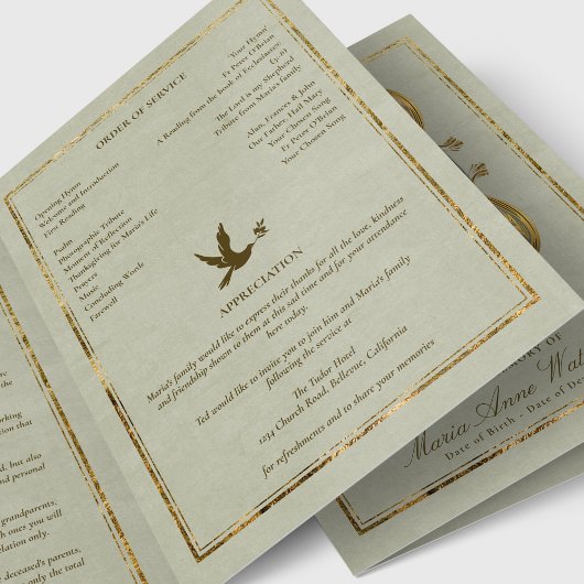 Programme funéraire Notre-Dame De Grâce