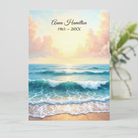 Programme funéraire Ocean Sunrise (Debout devant)