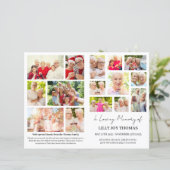 Programme funéraire photo moderne pour les femmes (Debout devant)