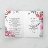Programme funéraire Rose rose Grey (Intérieur)