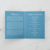 Programme funéraire sur la plage | Ordre de servic (Intérieur)