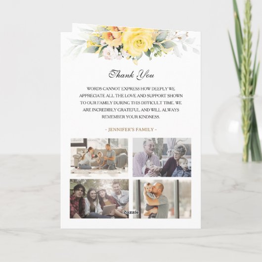 Programme Funeral Order of Service Greenery Memorial Program (Dos)