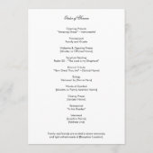 Programme Funeral Program Photo Celebration of Life Service (Dos)