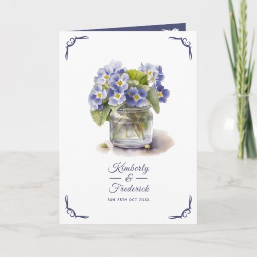 Programme Futur Crépuscule Mariage Floral de l'Oenothère Com (Devant)