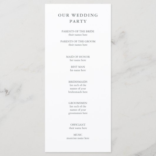 Programme Geo vert | Mariage or Rose (Dos)