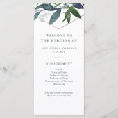 Programme Geo vert | Mariage or Rose (Devant)