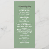 Programme Giraffe Safari d'argile, Mariage rustique (Dos)