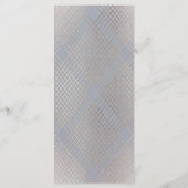 Programme Gold Grey Elegance Diamond Geo Deco Mariage (Dos)